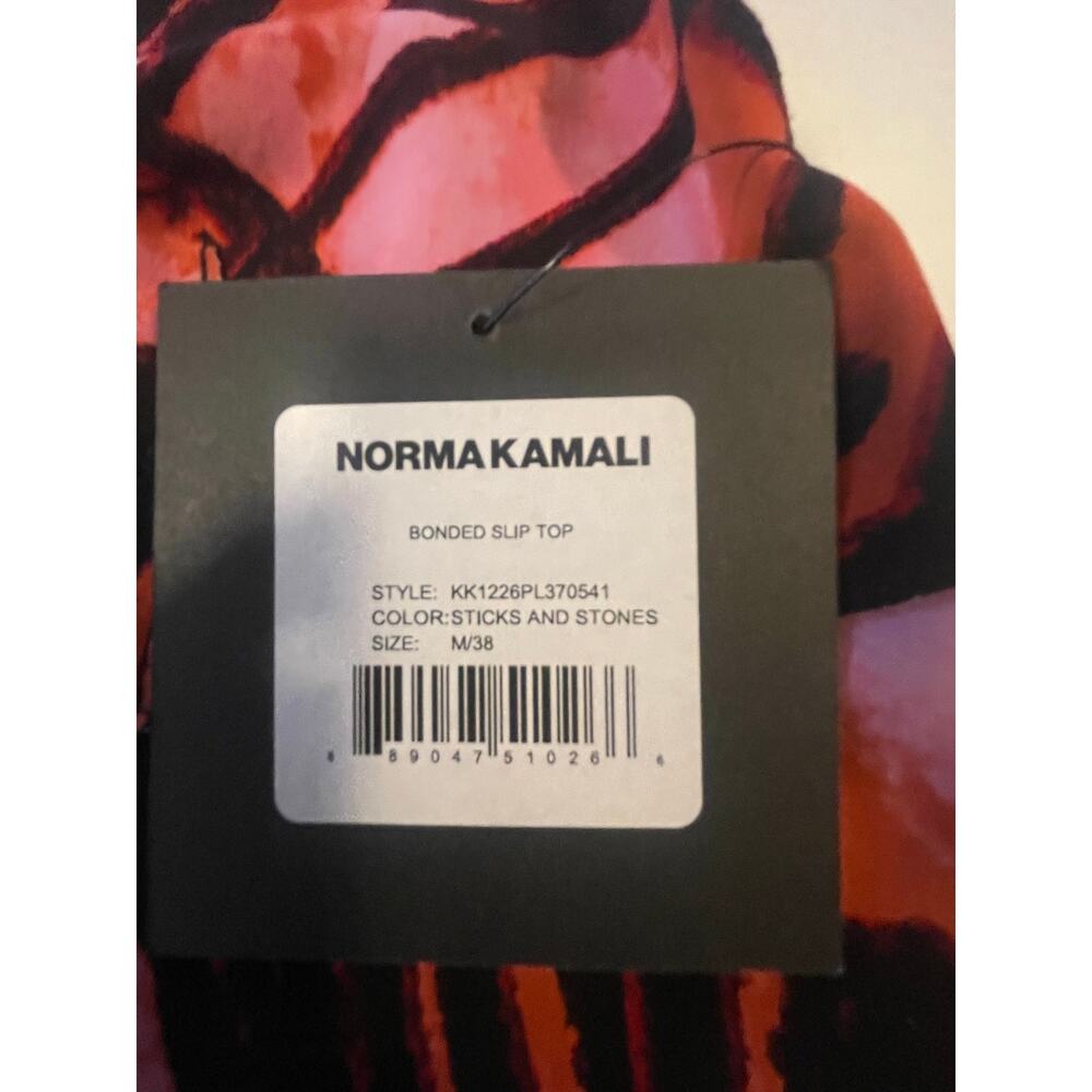 NWT: Norma Kamali Bonded Slip Top in Sticks & Stones - Picture 6 of 8